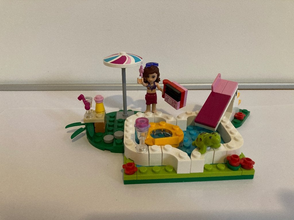 LEGO Friends: Olivia's zwembad 41090, Ophalen, Gebruikt, Lego, Complete set
