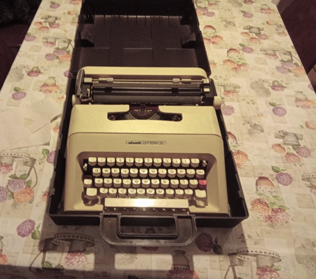 Olivetti lettera 35 typemachine, Diversen, Ophalen, Gebruikt