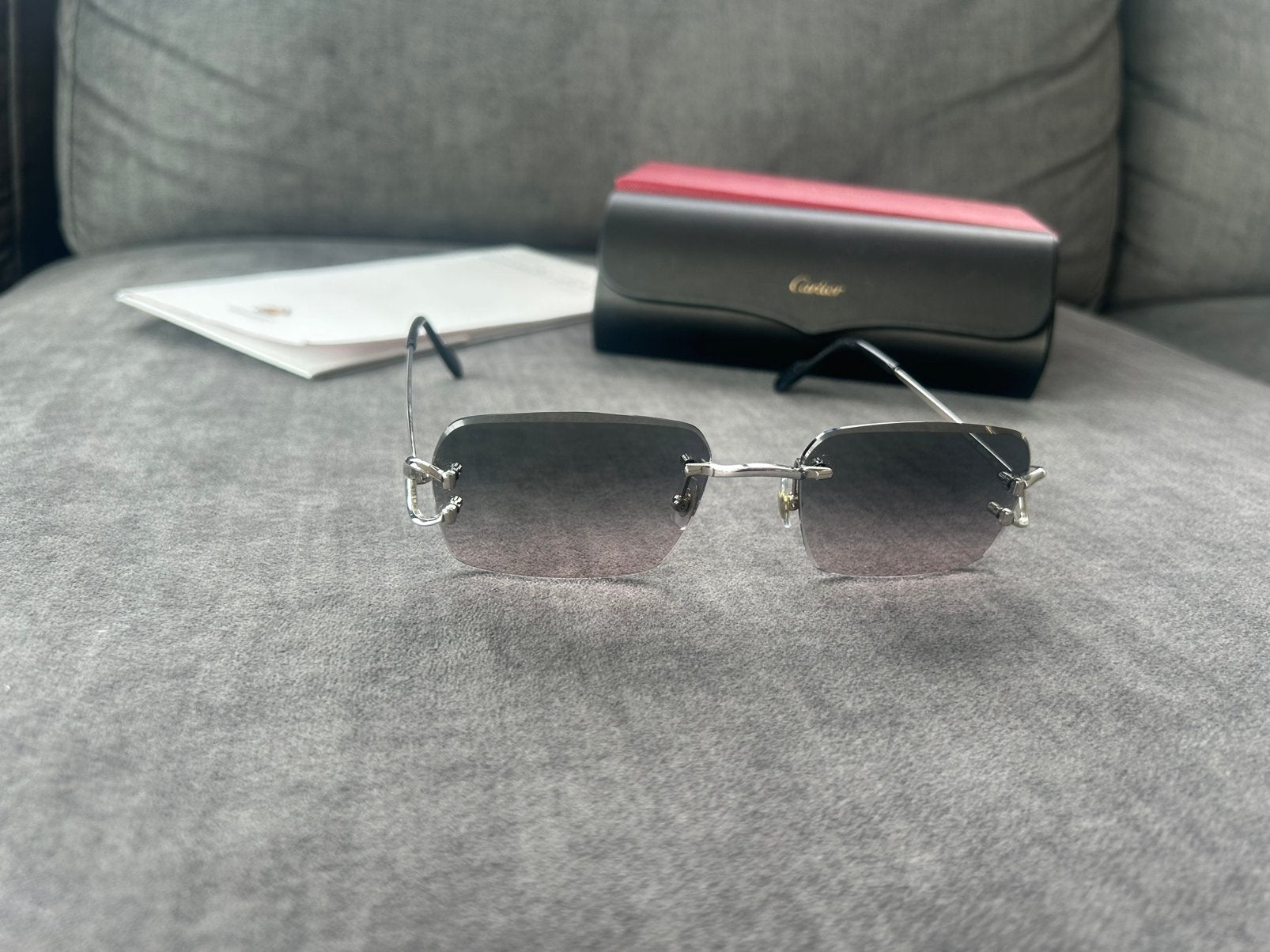 Cartier Bril - CT0344O Marlin, Overige kleuren, Zo goed als nieuw, Bril, Ophalen