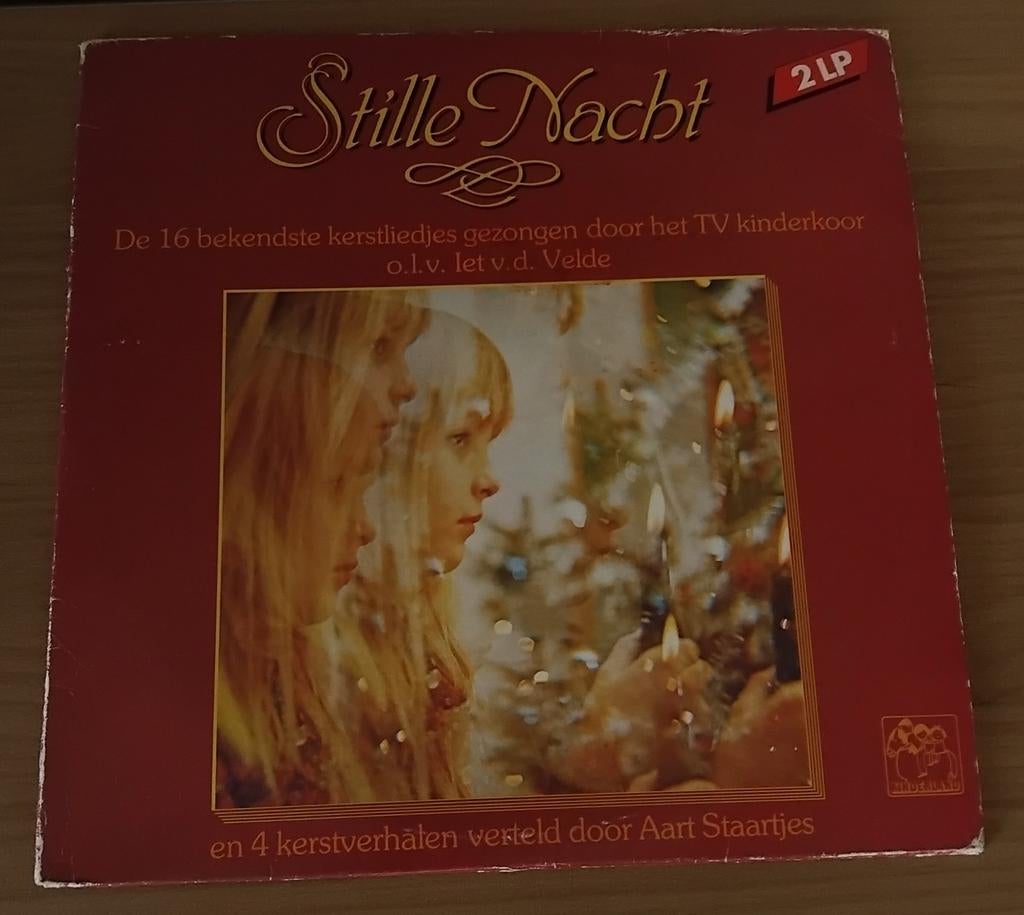 Stille Nacht 2LP - Kerstliedjes en kerstverhalen, Cd's en Dvd's, Vinyl | Overige Vinyl, Ophalen of Verzenden, Gebruikt, 12 inch