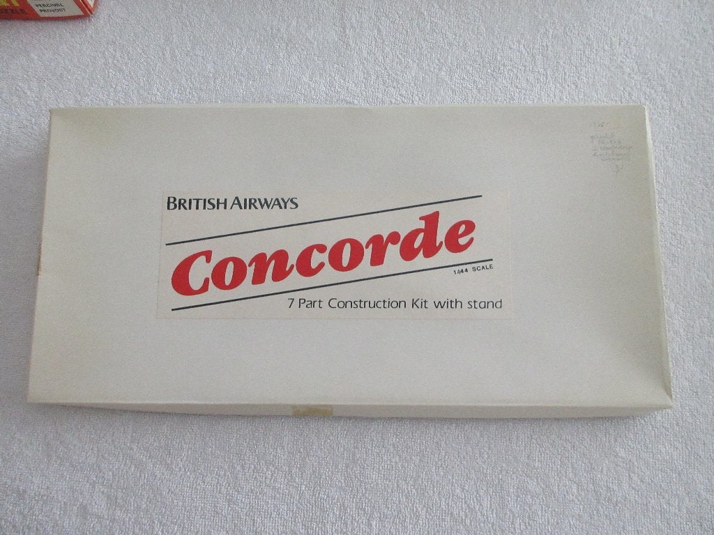 British Airways Concorde 1:144 compleet en ongebouwd ., Hobby en Vrije tijd, Overige merken, 1:72 tot 1:144, Ophalen of Verzenden