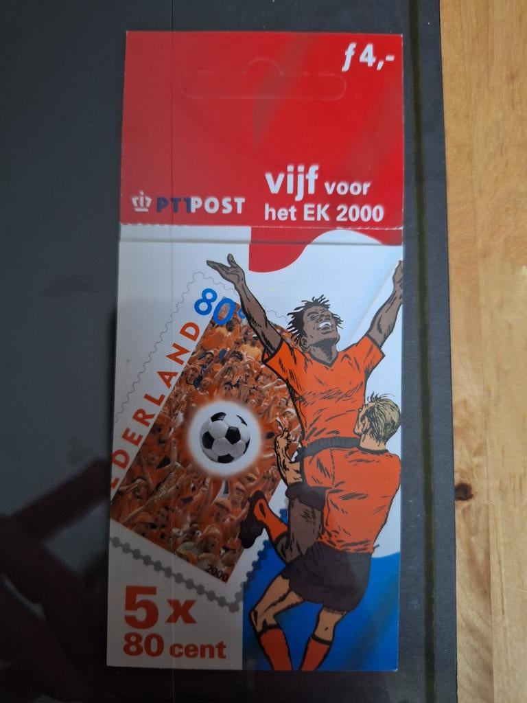 Postfris Postzegelboekje EK 2000, Postzegels en Munten, Postzegels | Nederland, Postfris, Na 1940, Ophalen of Verzenden
