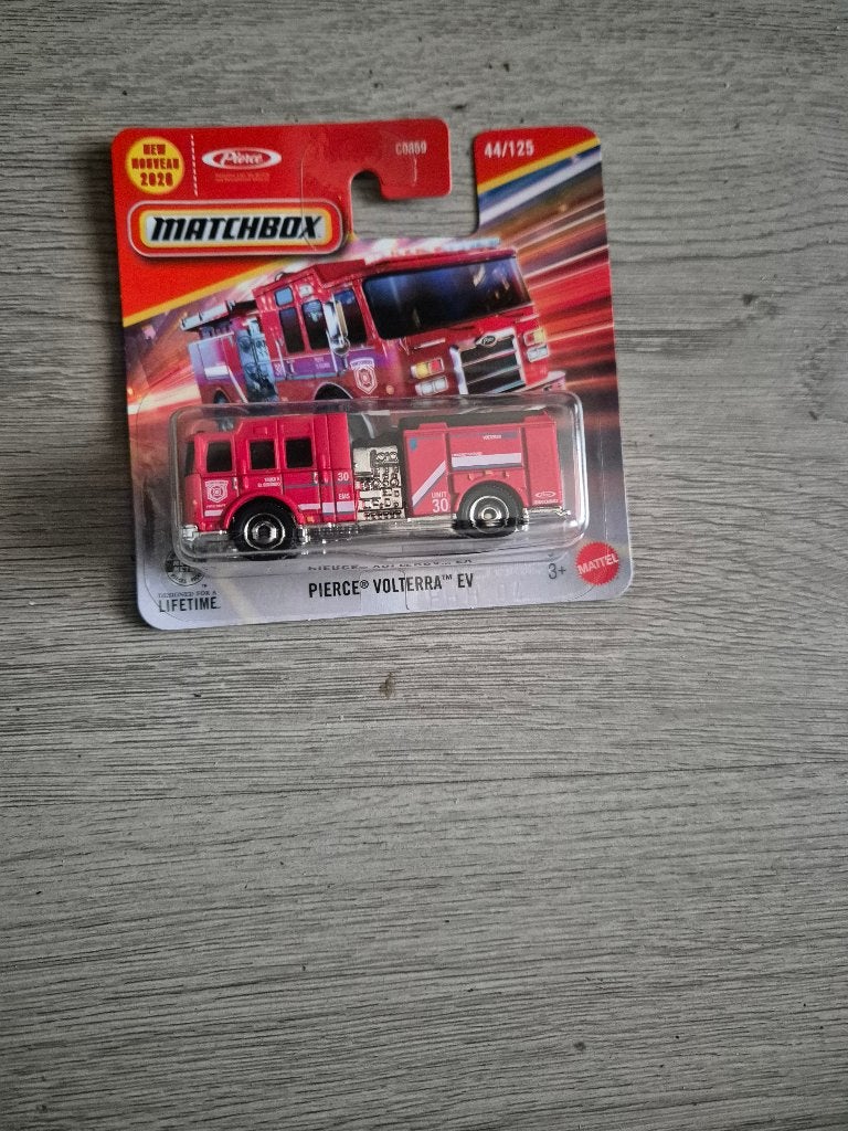 matchbox pierce volterra ev brandweer, Ophalen of Verzenden, Nieuw, Auto