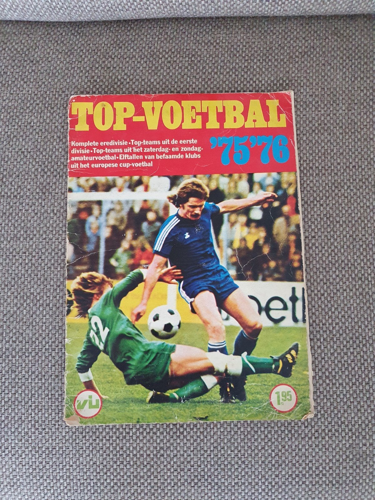 vanderhout Topvoetbal 75/76 compleet album, Ophalen of Verzenden, Buitenlandse clubs, Boek of Tijdschrift