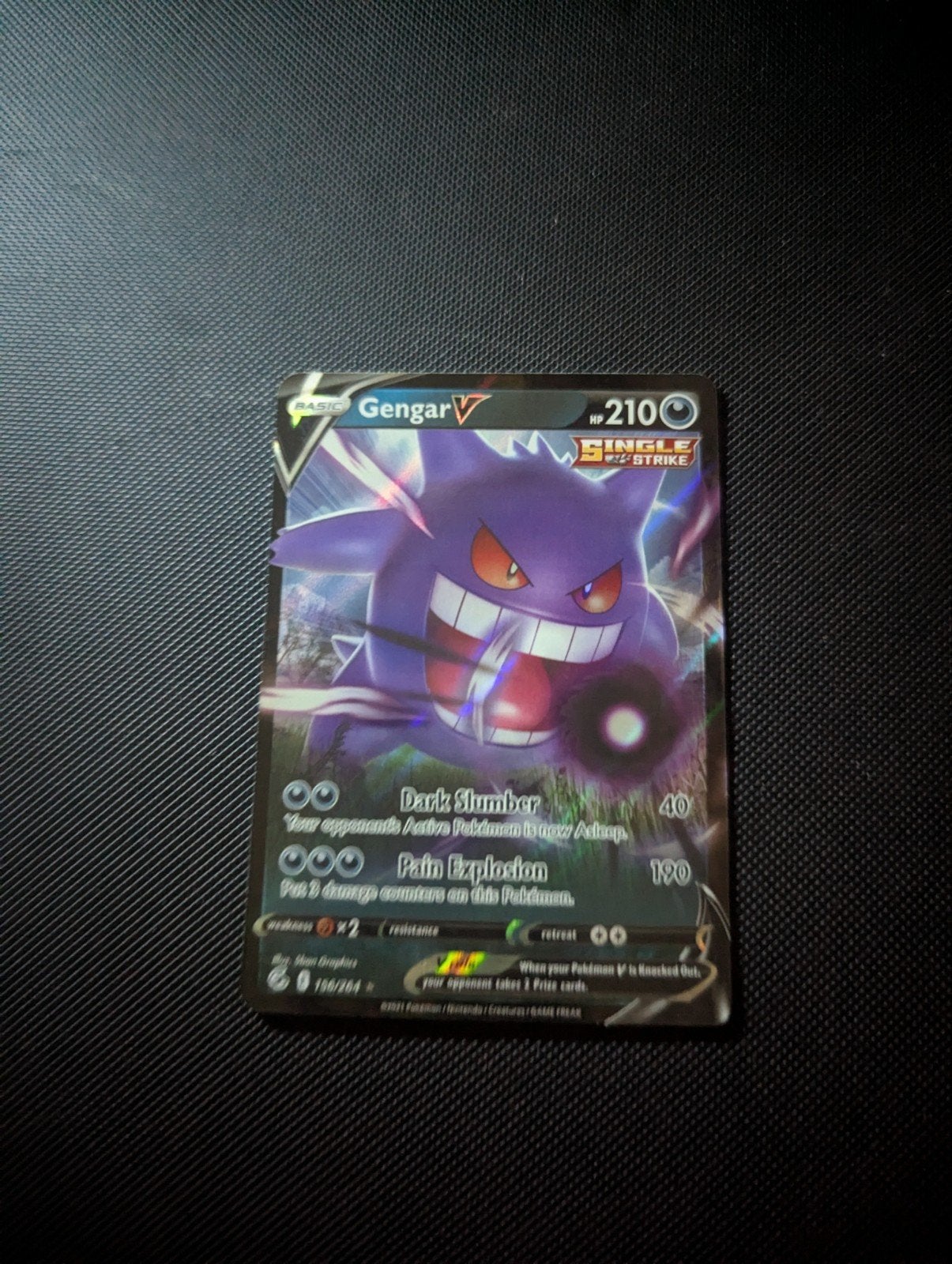 Gengar V #156  Fusion Strike fresh uit pack, Ophalen, Nieuw