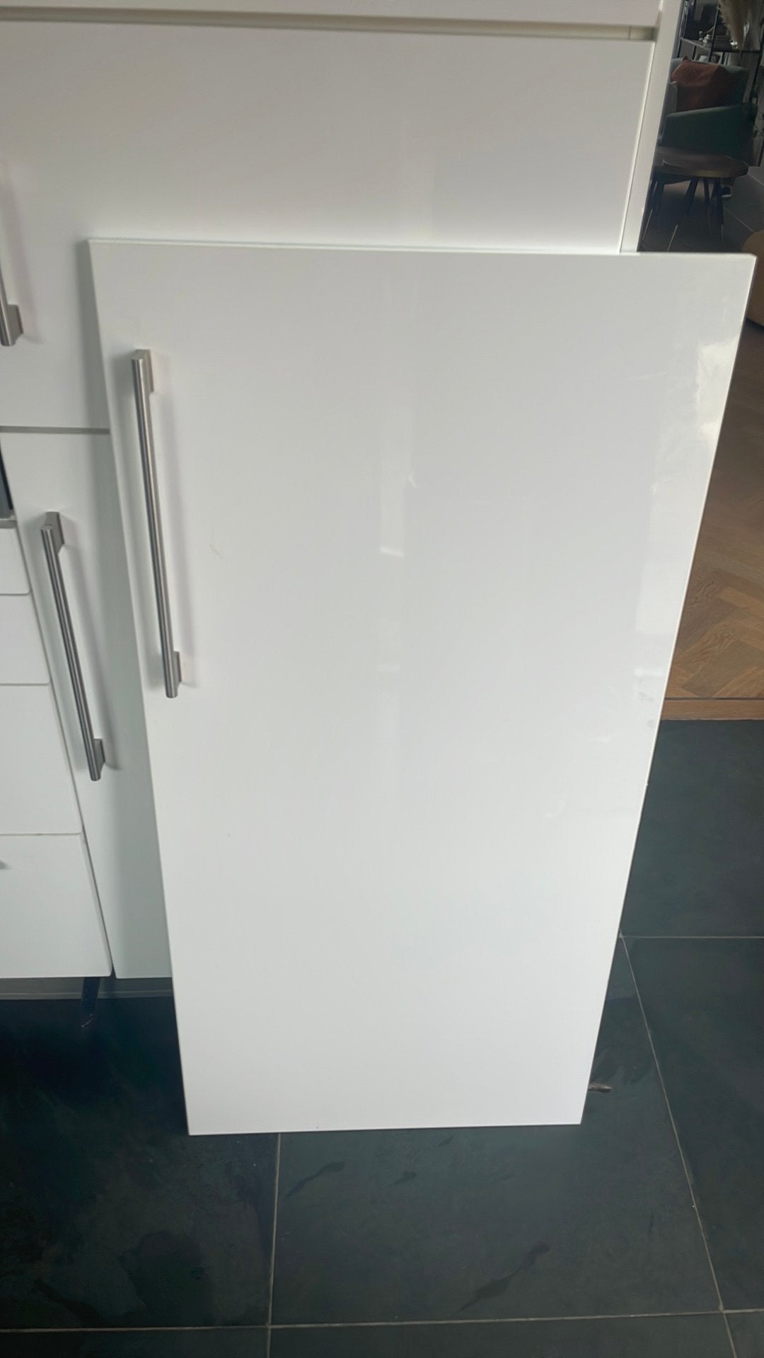 Gezocht keukenfront ikea koelkast (60x125cm), Huis en Inrichting, Keuken | Keukenelementen, Ophalen, 50 tot 100 cm, Zo goed als nieuw