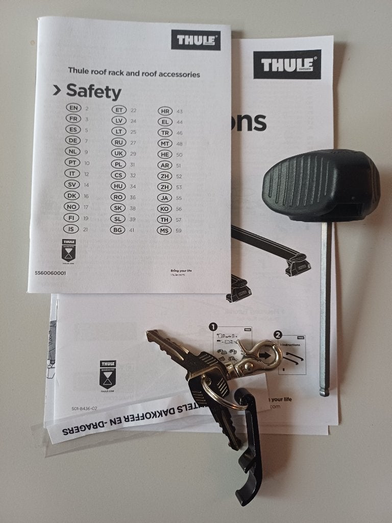 Thule Dakdragers Renault Kadjar (bwj 2015 t/m 2022), Auto diversen, Dakdragers, Ophalen, Zo goed als nieuw