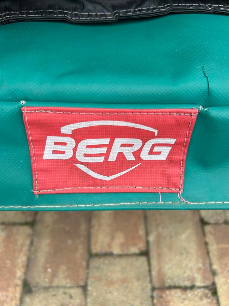 Berg trampoline, Ophalen, Gebruikt