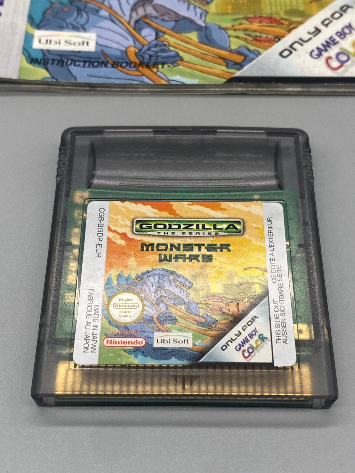 Nintendo Game Boy Color – Godzilla: The Series Monster Wars, Spelcomputers en Games, Www.ubisoft.com, 1 speler, Ophalen of Verzenden