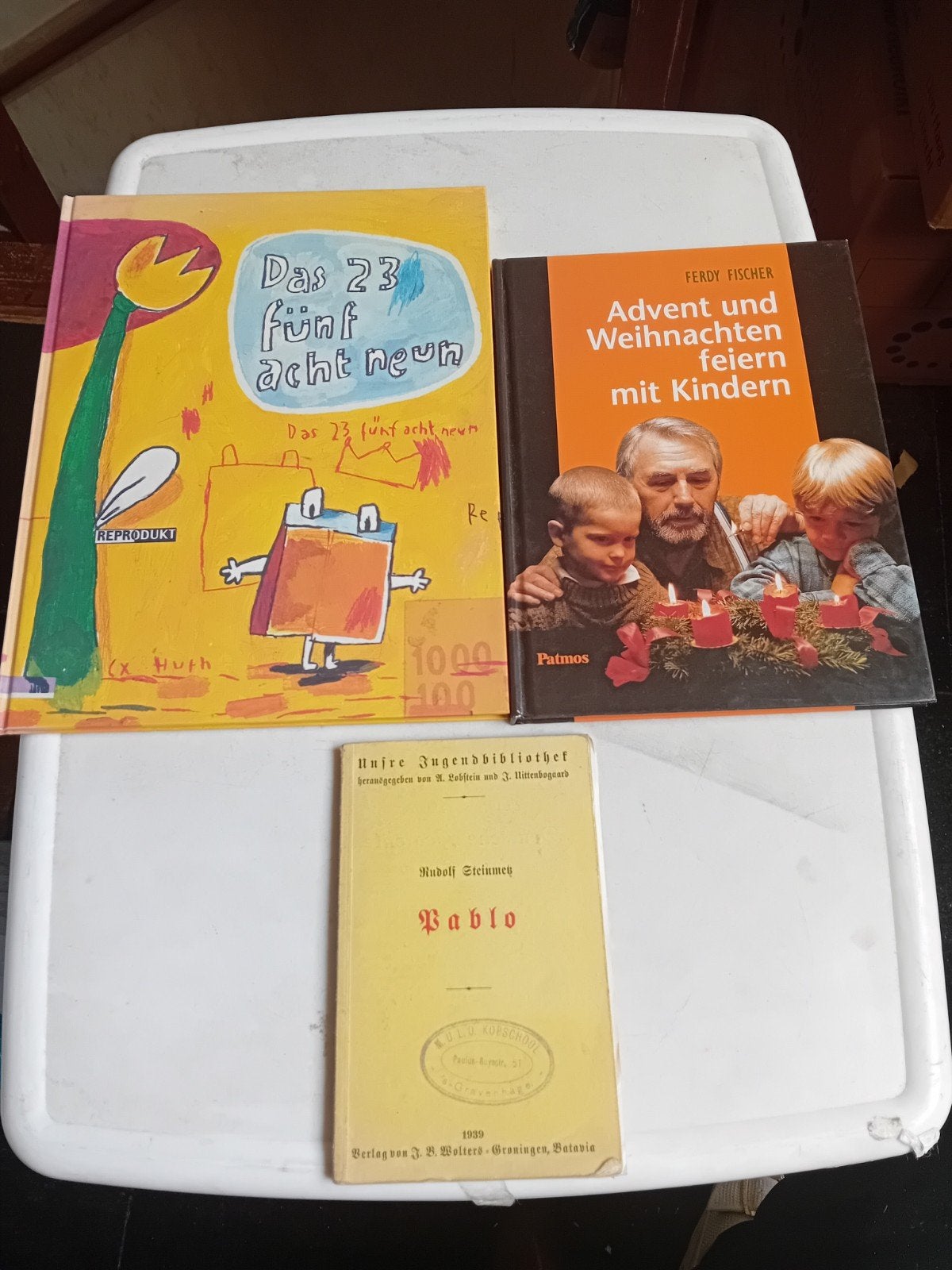 Drie Duitstalige boeken: kinderboek, kerstboek, schoolboek, Ophalen of Verzenden, Zo goed als nieuw