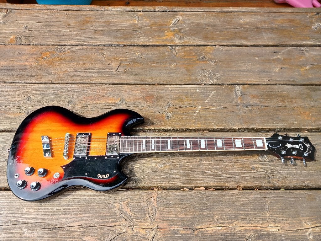 Guild Polara Deluxe en Squier 50's Esquire, Muziek en Instrumenten, Snaarinstrumenten | Gitaren | Elektrisch, Ophalen, Zo goed als nieuw