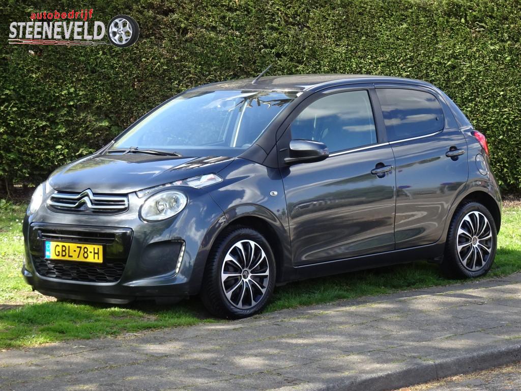 Citroën C1 1.0 VTi AUTOMAAT Shine met Groot Scherm en Airco, Stof, Gebruikt, Euro 6, C1