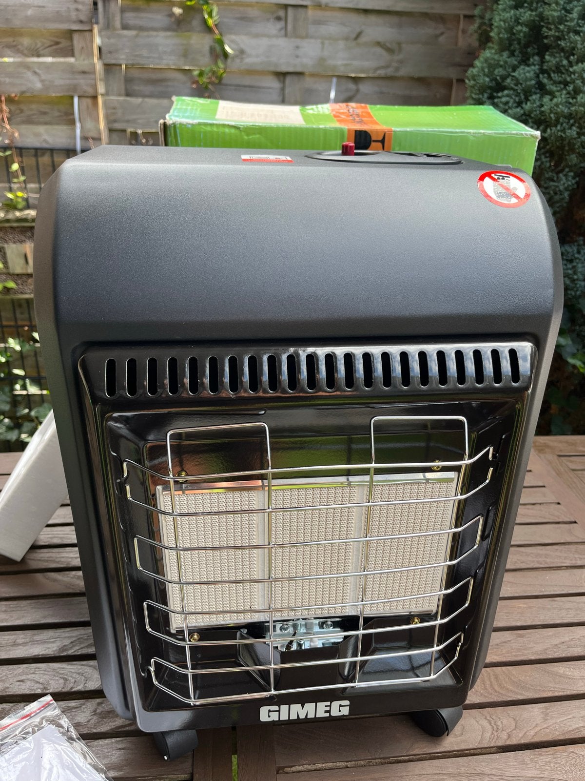 Nieuwe Gimeg Infrarood Rolkachel - Compact en Krachtig, Gas, Nieuw, Ophalen of Verzenden, Vrijstaand