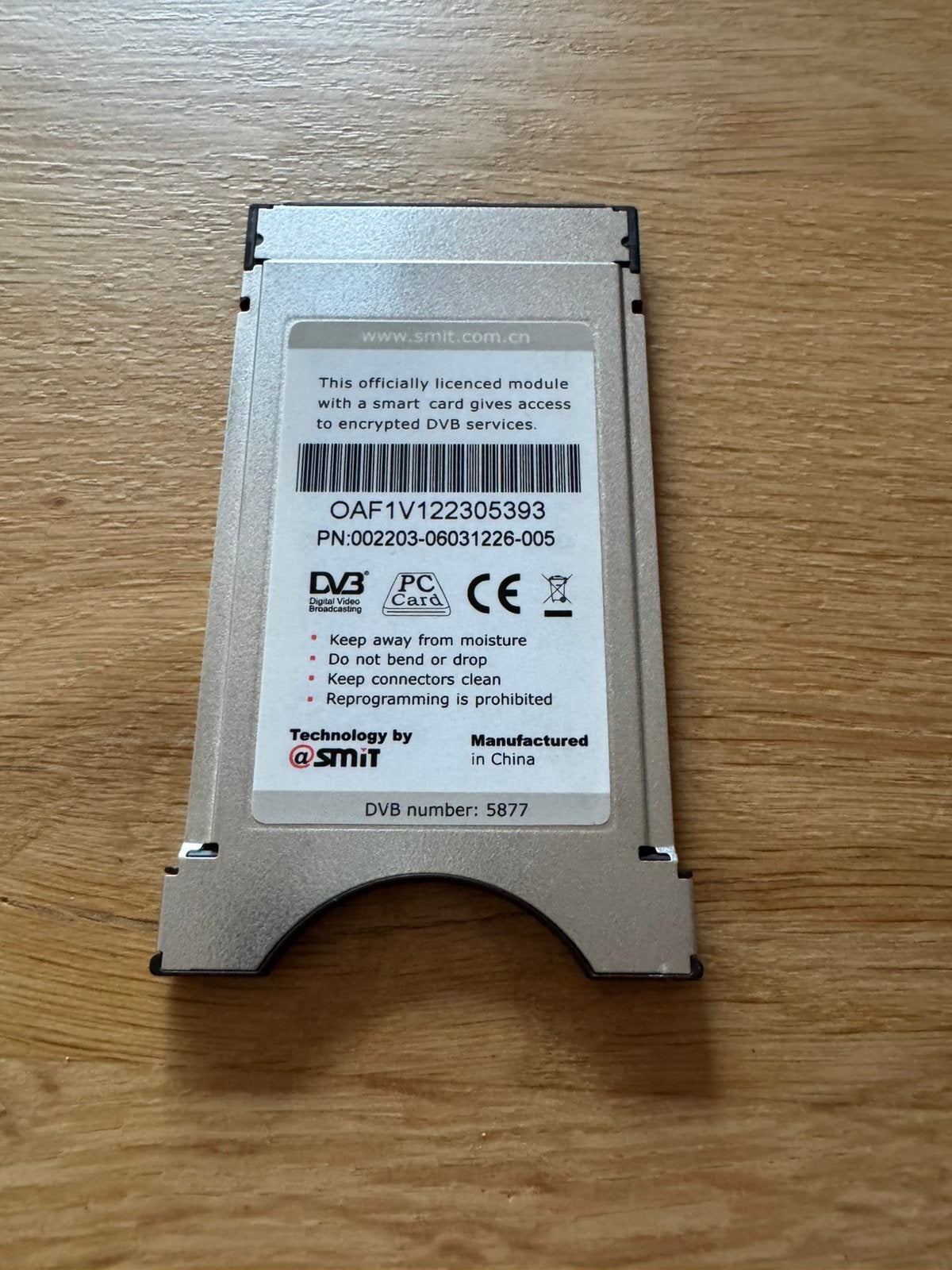 CI+ Module, Ziggo, Ophalen of Verzenden, Zo goed als nieuw