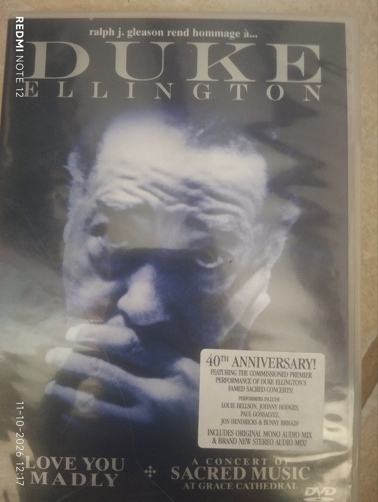 Duke Ellington dvd love you madly- sacred concert, Ophalen of Verzenden