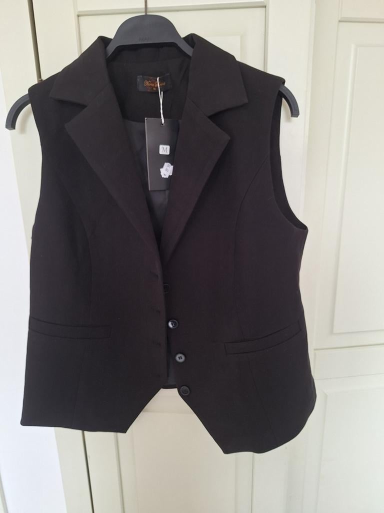 Nieuwe gilet maat M met kaartje, Maat 38/40 (M), Zwart, Nieuw, Ophalen of Verzenden