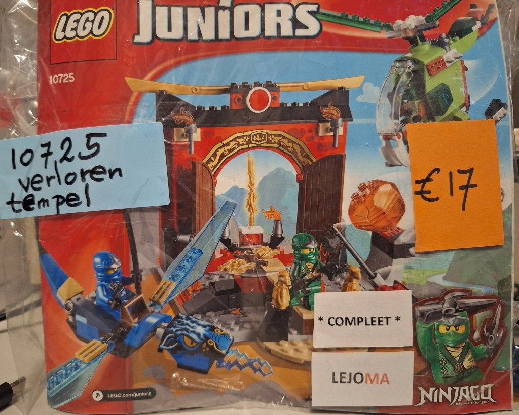 lego sets Ninjago, Lego, Compleet, Ophalen of Verzenden, Zo goed als nieuw