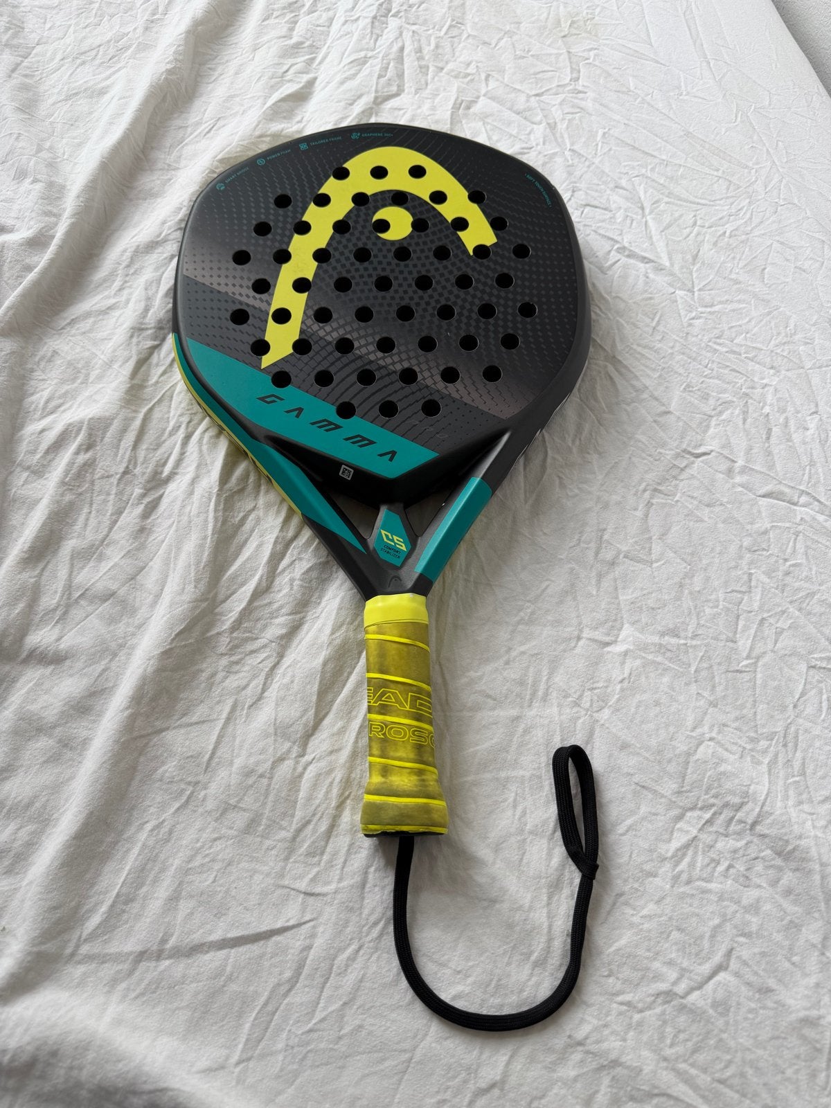 Head Graphene 360+ Gamma Pro Padelracket, Ophalen of Verzenden, Zo goed als nieuw, Padelracket