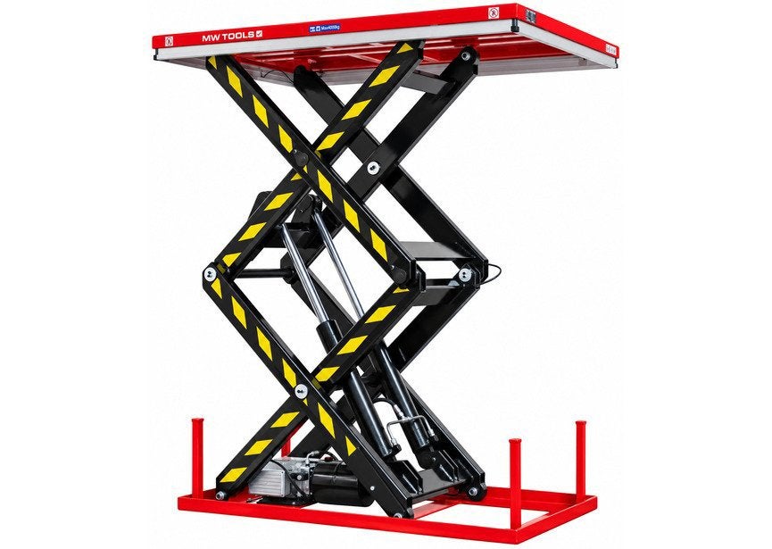 Elektro-hydraulische schaarheftafel 2050 MM 4000 KG 230V