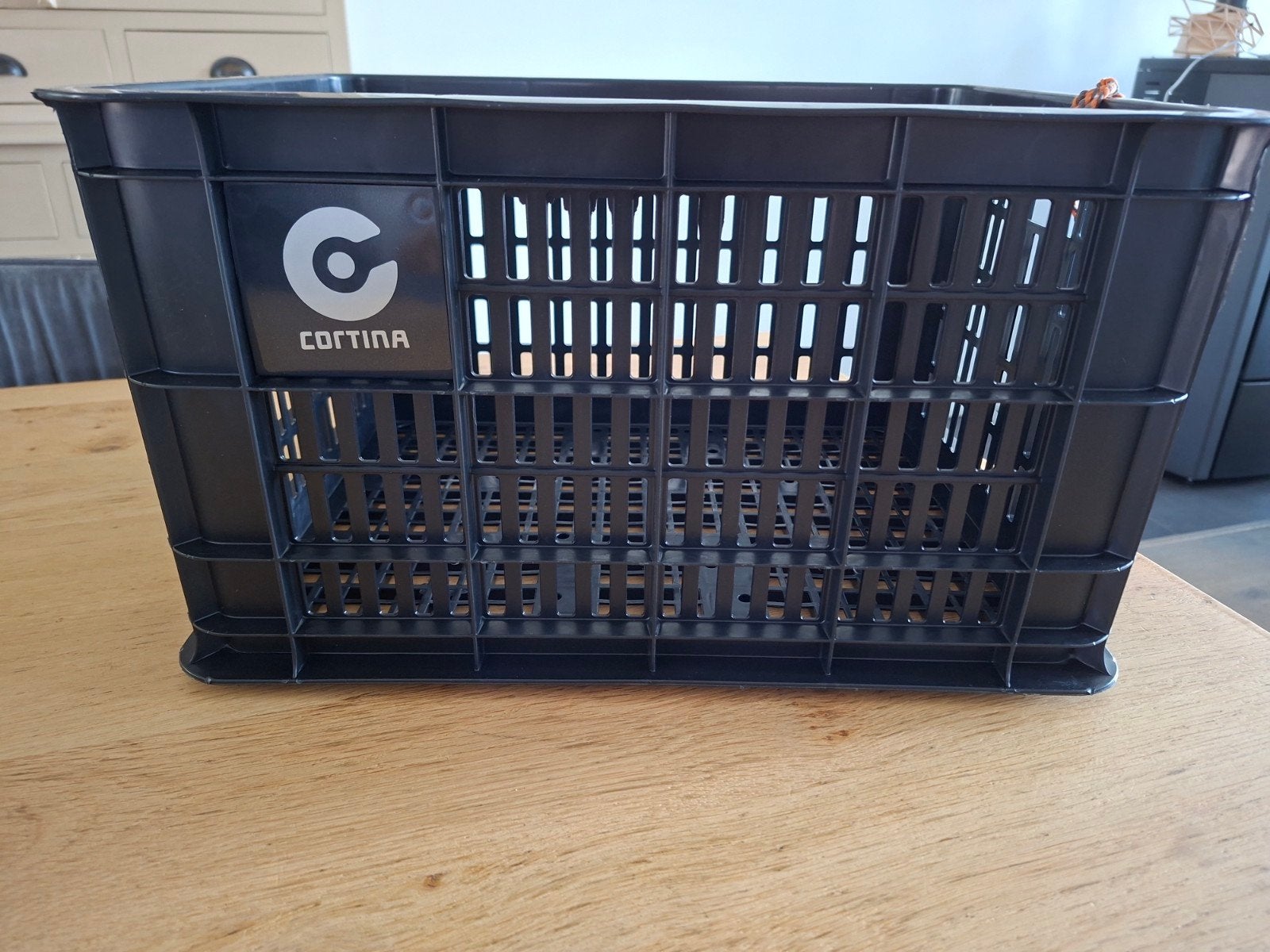 Cortina Krat Dubai Zwart - Fietsmand, Ophalen, Nieuw
