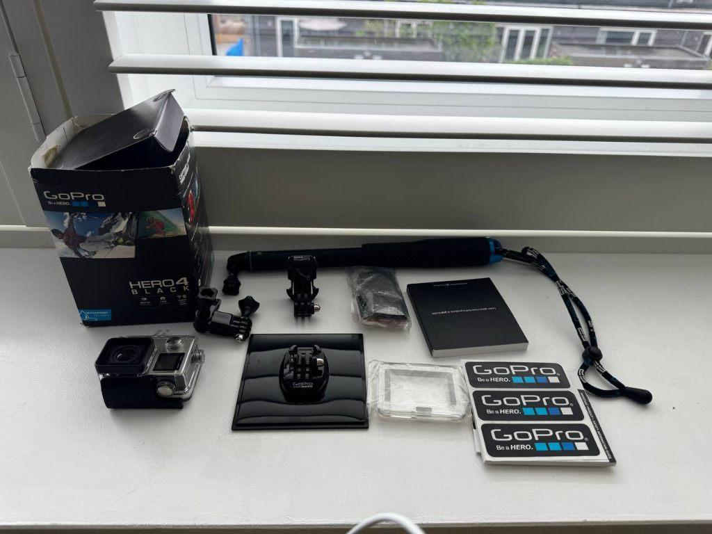 gopro Hero 4, Ophalen of Verzenden, Zo goed als nieuw, GoPro