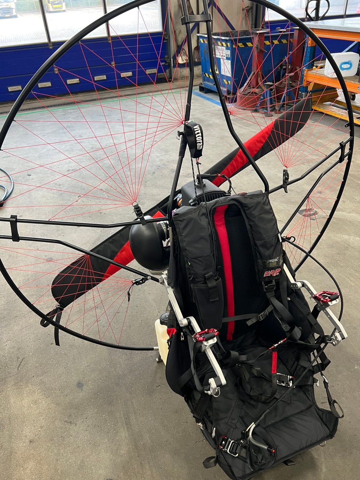 Paramotor PAP Atom80, Sport en Fitness, Ophalen, Zo goed als nieuw