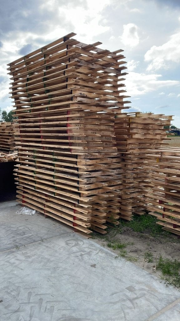 Div partij pallets, Ophalen, Gebruikt, Overige houtsoorten, Pallet
