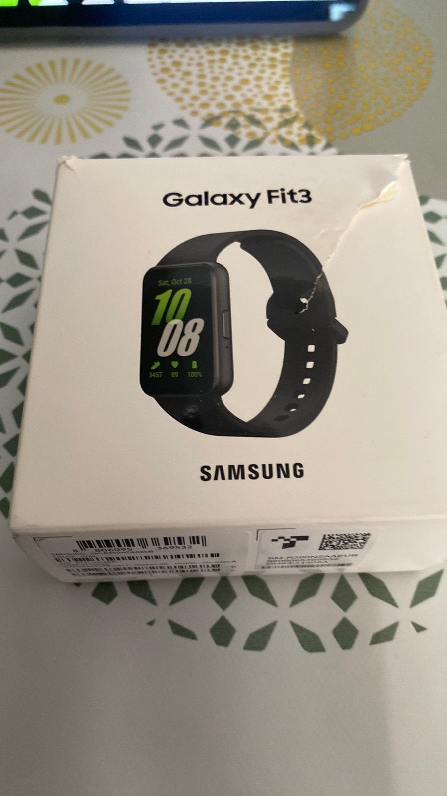 Galaxy Fit3, Ophalen of Verzenden, Zo goed als nieuw, Zwart, Android