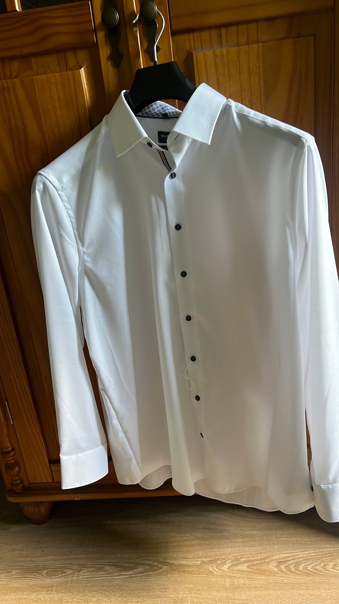 Wit overhemd blouse maat 43, Ophalen of Verzenden, Nieuw, Wit, Halswijdte 43/44 (XL)