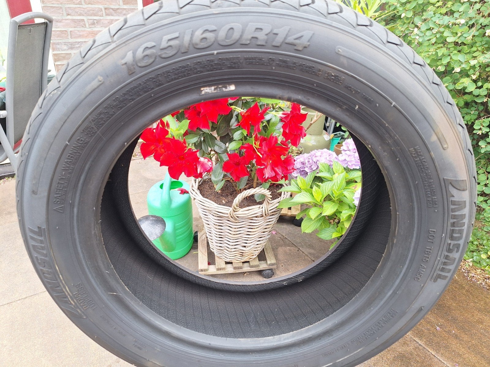 4 banden: 2x Kumho, 2x Landsail - 165/60R14 75H, Ophalen