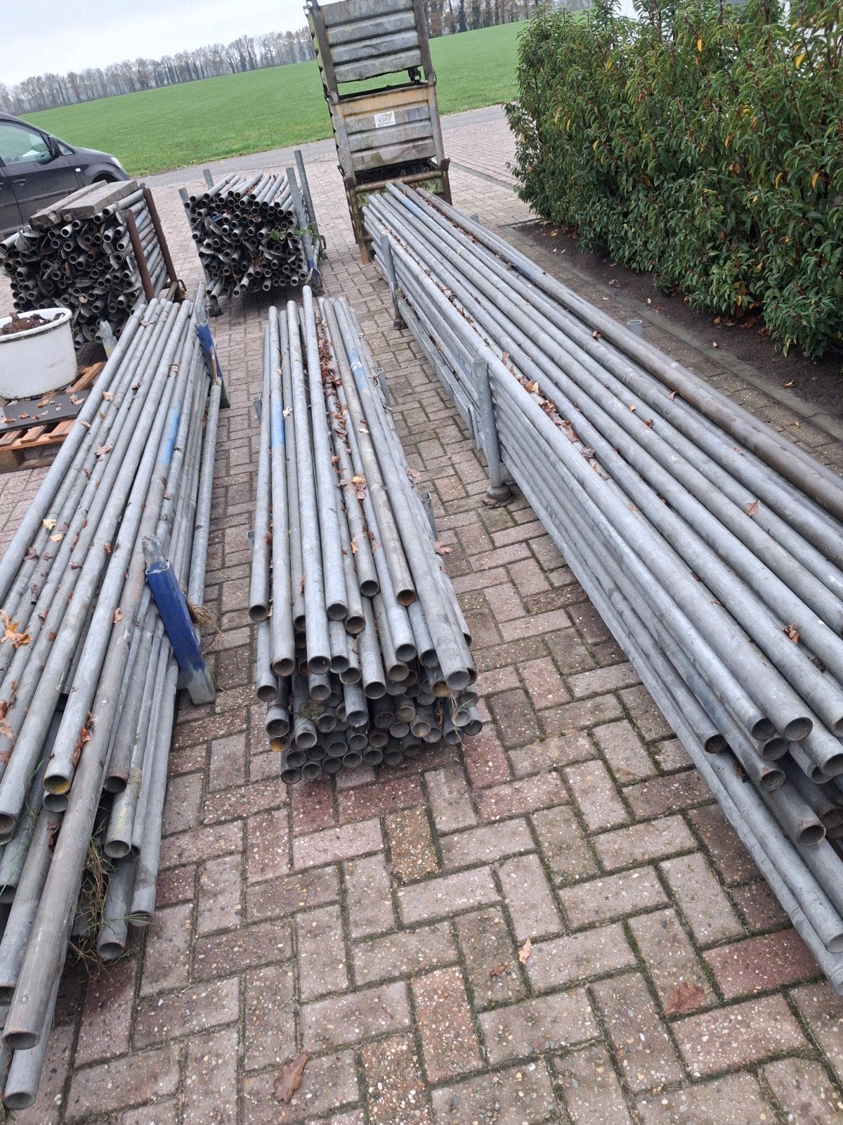 steigermateriaal, Ophalen, IJzer