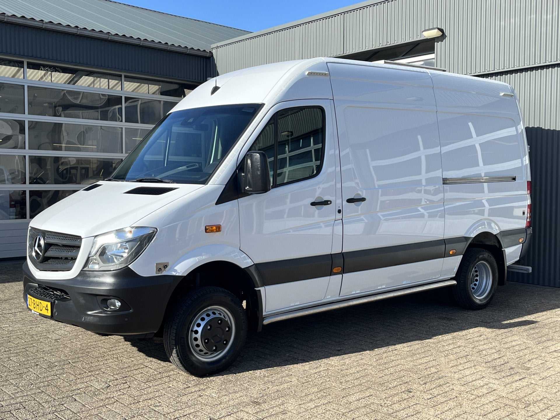 Mercedes-Benz Sprinter 519 CDI V6 4x4 4WD Automaat Met Airco, Automaat, Stof, Gebruikt, 190 pk