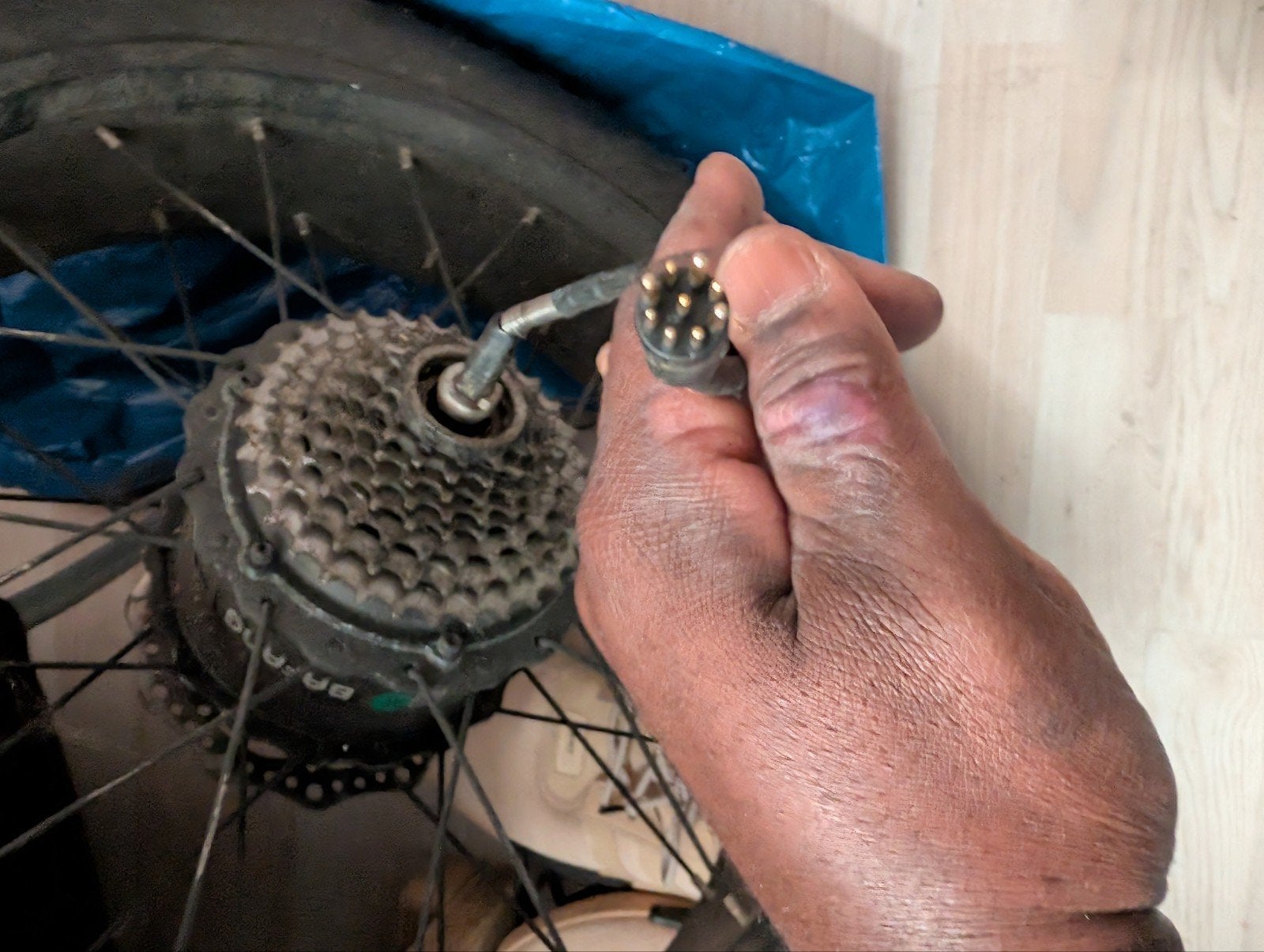 Bafang achterwielmotor  Mate X e-bike, Fietsen en Brommers, Gebruikt, Ophalen of Verzenden, Elektrische fiets, Motor
