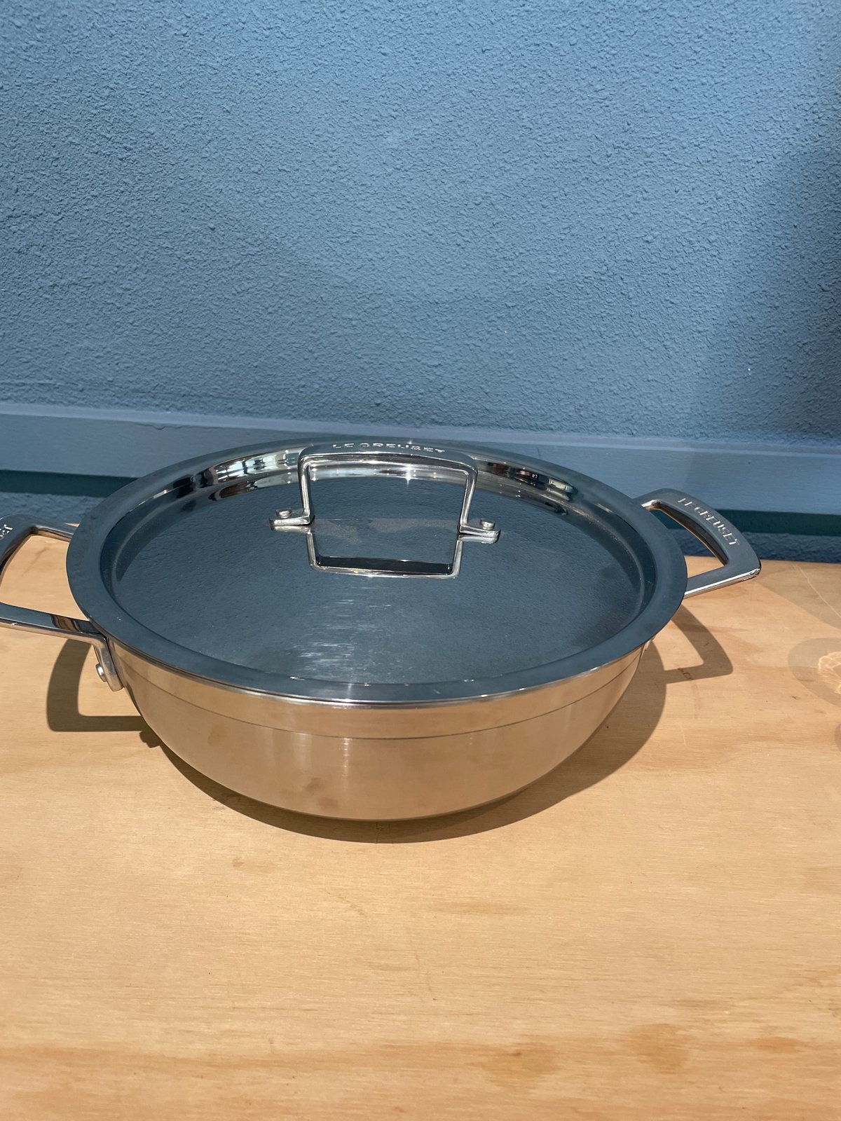 Nieuwe Le Creuset Chef's Casserole 3.3L, 24cm, Ophalen of Verzenden, Nieuw, Rvs