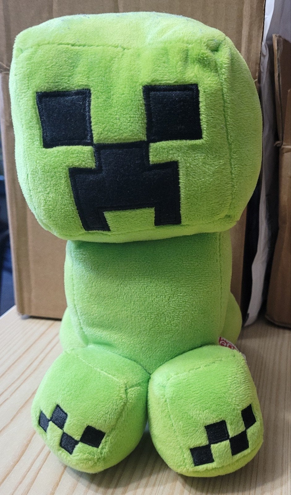 Minecraft Creeper knuffel, Groen, Overige merken, Overige karakters, Overige typen