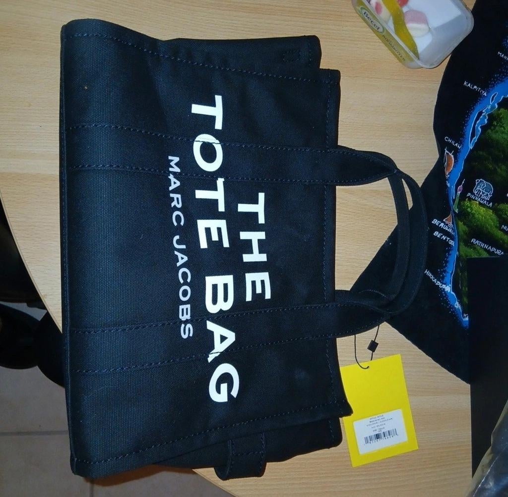 Nieuwe Marc Jacobs The Tote Bag - Zwart, Sieraden, Tassen en Uiterlijk, Tassen | Damestassen, Ophalen of Verzenden