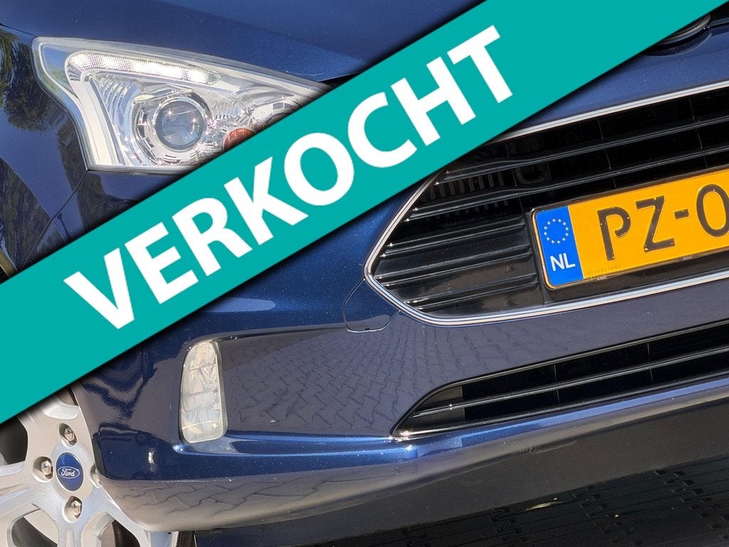 Ford B-Max 1.0 EcoBoost Titanium X-Pack | Deep Impact Blue |, Auto's, Ford, Voorwielaandrijving, Euro 5, Stof, Gebruikt