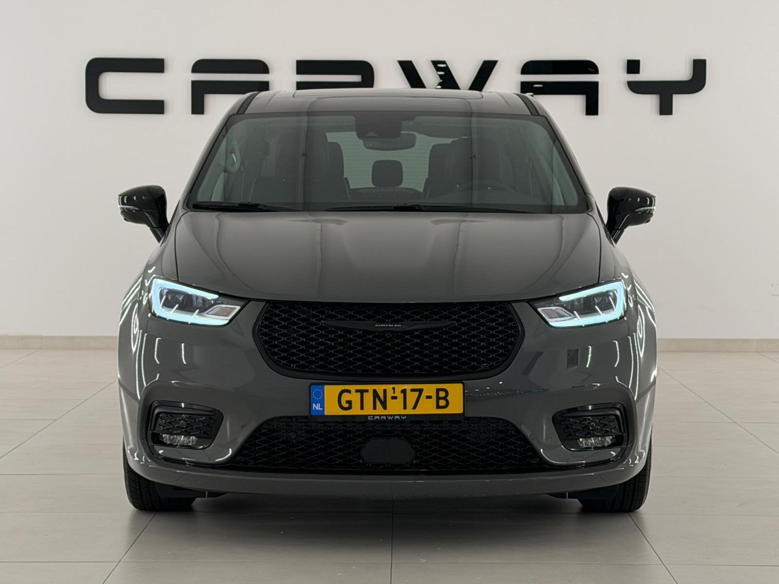 Chrysler Pacifica 3.6 Limited S Plug-in Hybrid NL-AUTO, Auto's, 450 kg, Gebruikt, Bedrijf, Verwarmde buitenspiegels