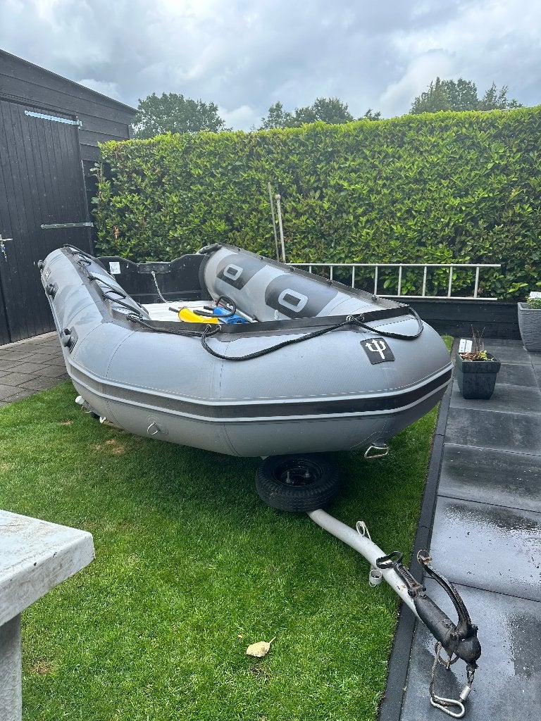 Trident Rubberboot 430 x 180 cm, Ophalen, Aluminium, 15 pk, Yamaha