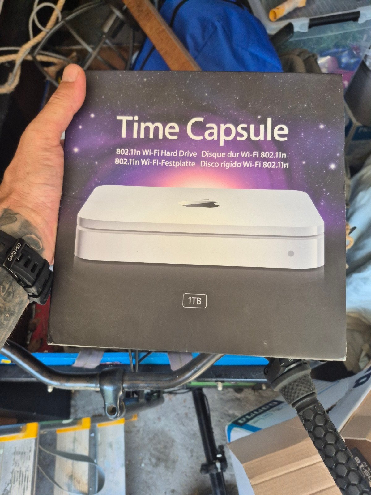 Time capsule Apple, Ophalen of Verzenden