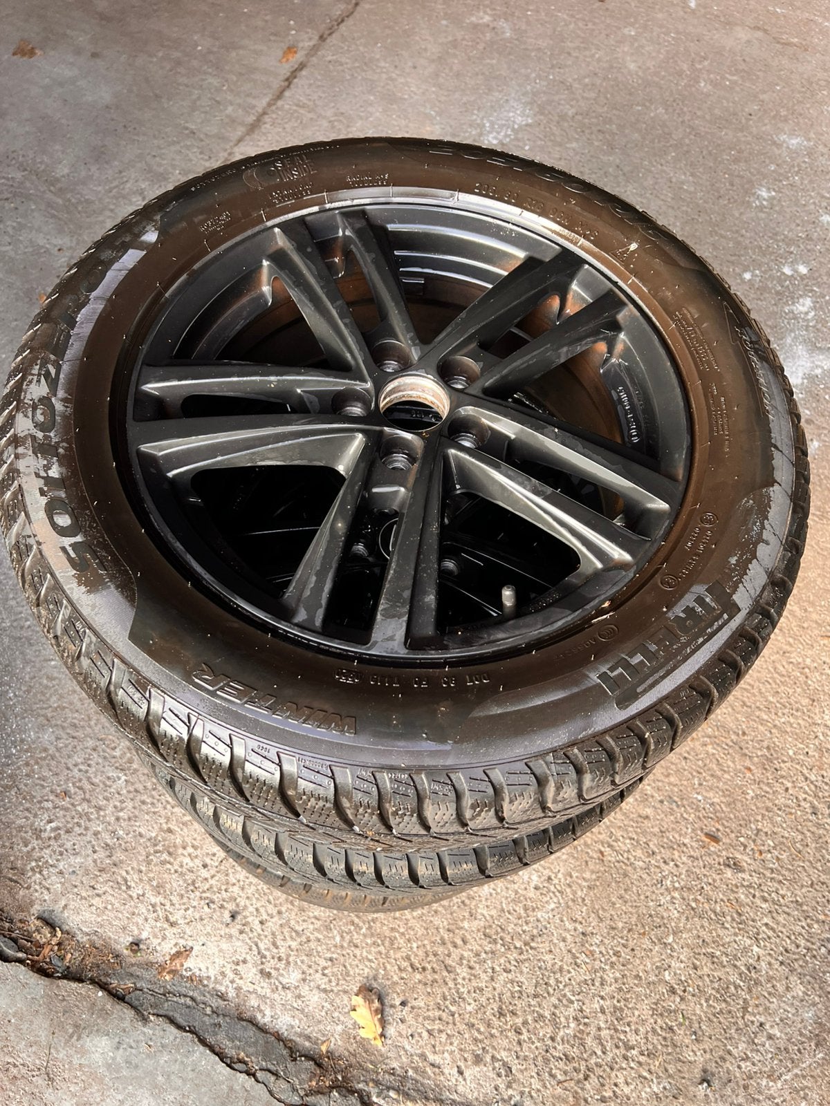 VW T-cross Seat Arona velgen 5x100 met winterbanden, Ophalen, Gebruikt, 16 inch, Banden en Velgen