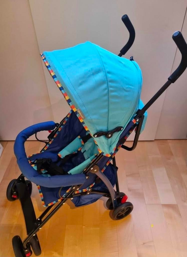 Prinsel Buggy –Dino
Lichtgewicht kinderwagen · Blauw / Licht, Kinderen en Baby's, Buggy's, Ophalen, Zo goed als nieuw, Overige merken