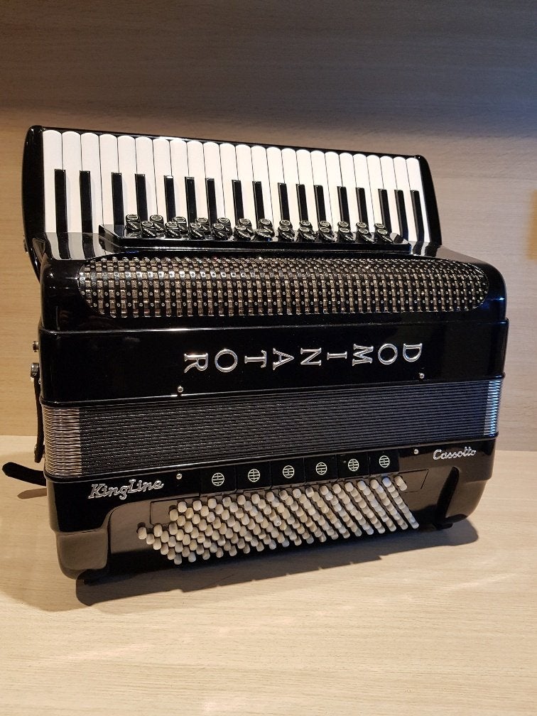 Dominator Kingline Cassotto 172 bassen (Brandoni) occasion, Muziek en Instrumenten, Accordeons, Gebruikt, Toetsaccordeon, Overige formaten