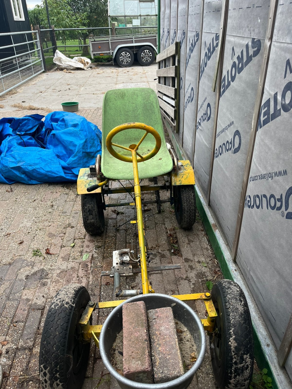 Mooie skelter met motor of motor los, Ophalen, Gebruikt, Honda