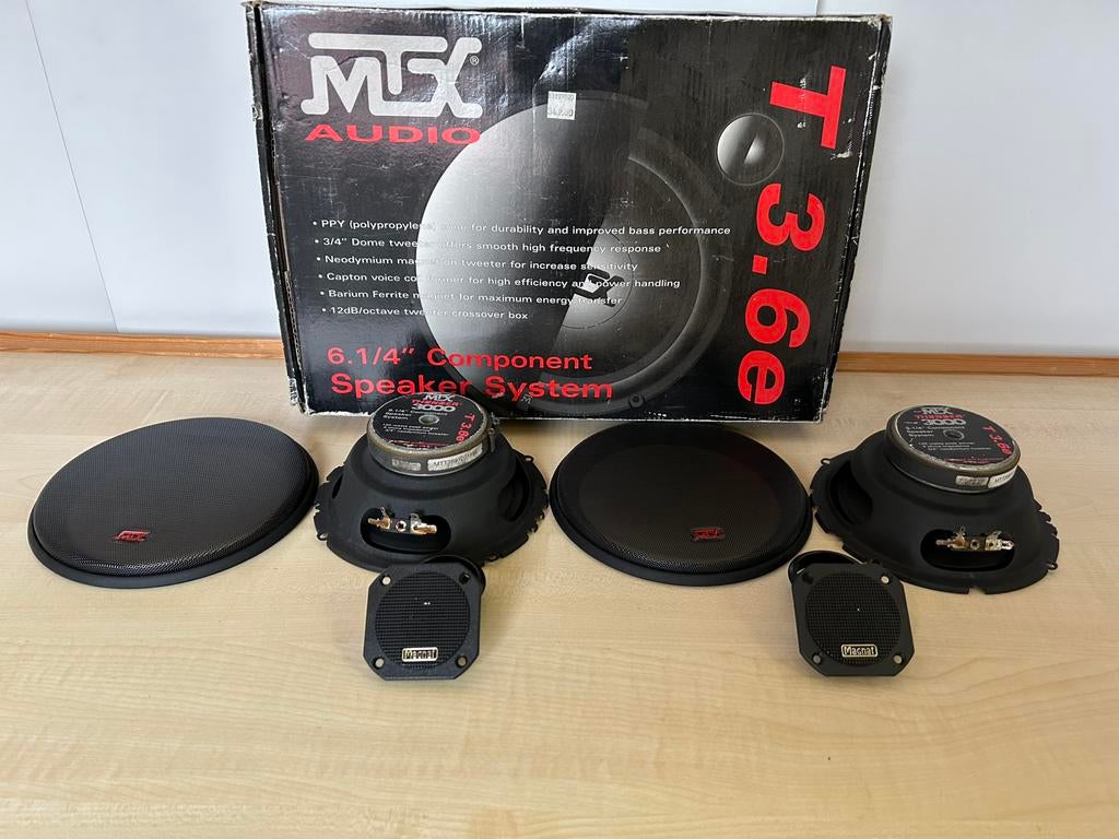 MTX Autospeakerset, Auto diversen, Ophalen, Gebruikt