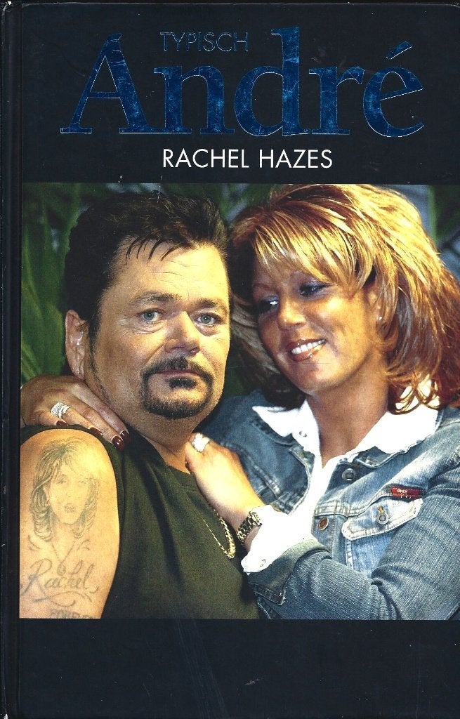 Rachel Hazes - Typisch André - ZGAN -  Vele foto’s, Boeken, Ophalen of Verzenden, Zo goed als nieuw, Artiest