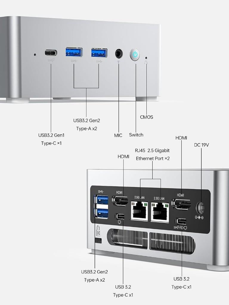 MINISFORUM Mini PC NAB9 - Core i9-12900HK, 32/1, Computers en Software, Desktop Pc's, Minisforum, 32 GB, Intel Core i9, Ophalen of Verzenden