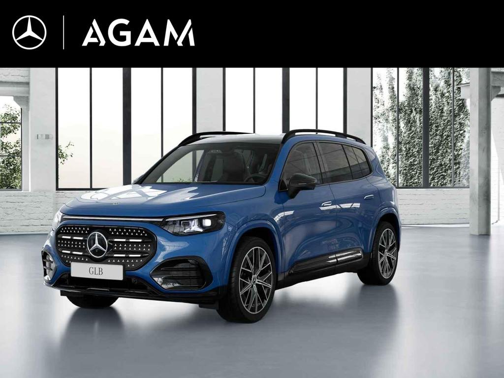 Mercedes-Benz GLB electric 250+ Business Solution AMG 85.5 k, Auto's, Mercedes-Benz, Achterwielaandrijving, Zwart, 607 km, Blauw