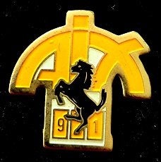 Ferrari AIX 91 pin, Verzamelen, Verzenden, Nieuw, Transport, Speldje of Pin
