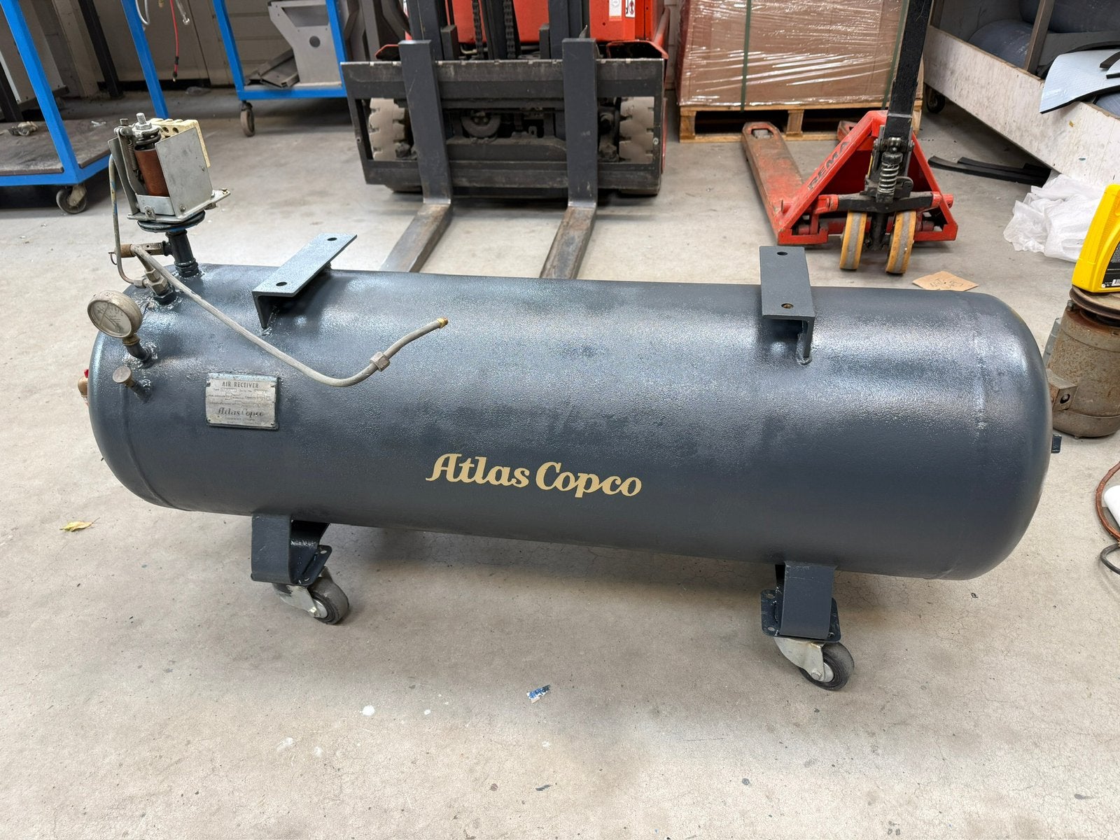 Compressor tank 150 liter Atlas Copco, 100 liter of meer, Ophalen, Zo goed als nieuw
